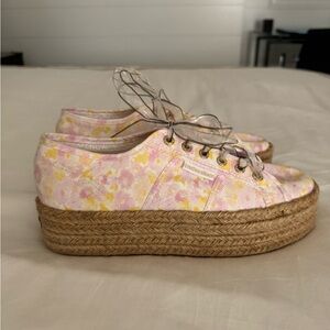 Loveshack Fancy x Superga sneakers
